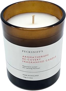 Pecksniffs Aromatherapy Re-Covery Juniper and Patchouli Scented Candle