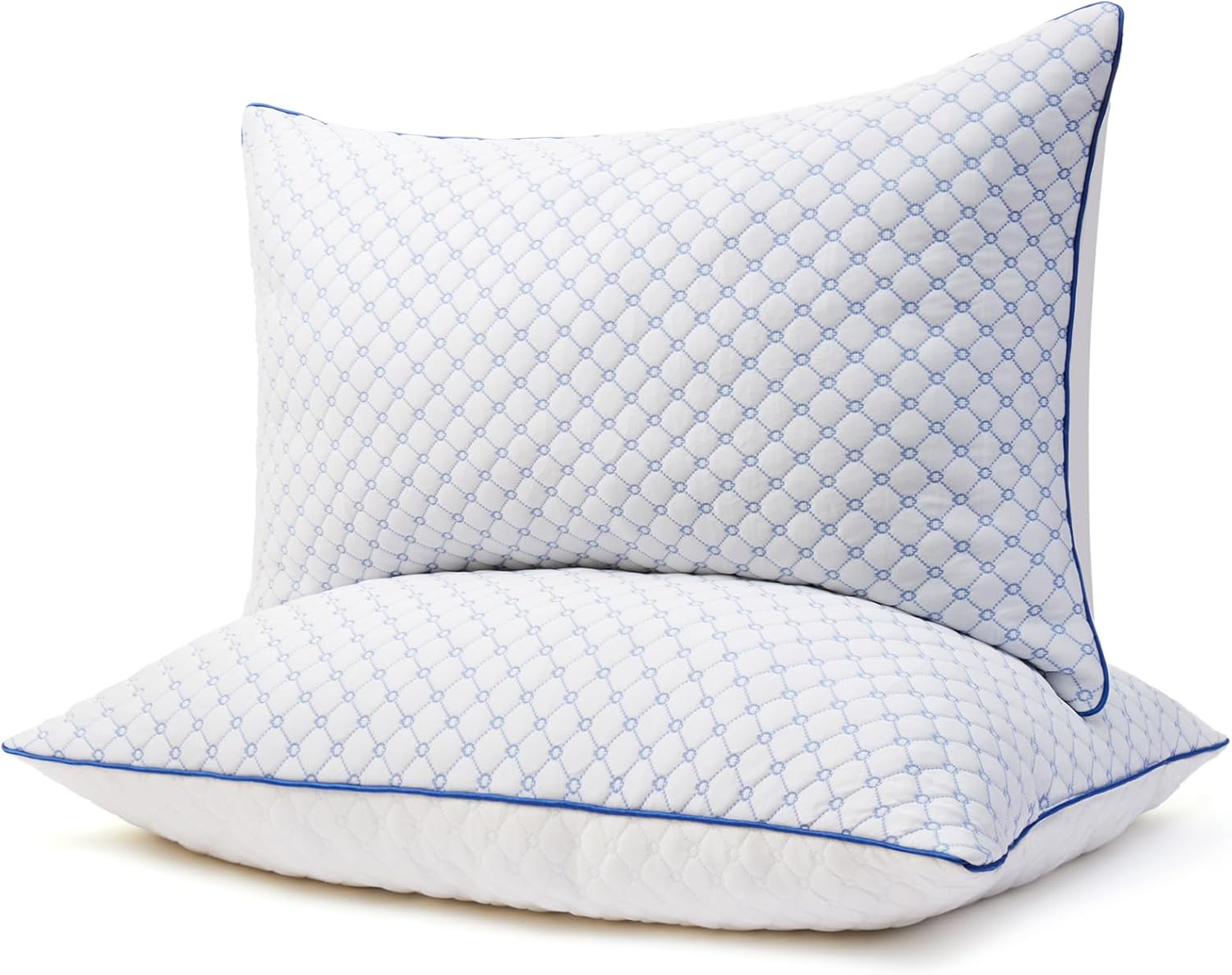 Almohada Memory Foam King con Funda Removible y Refrescante