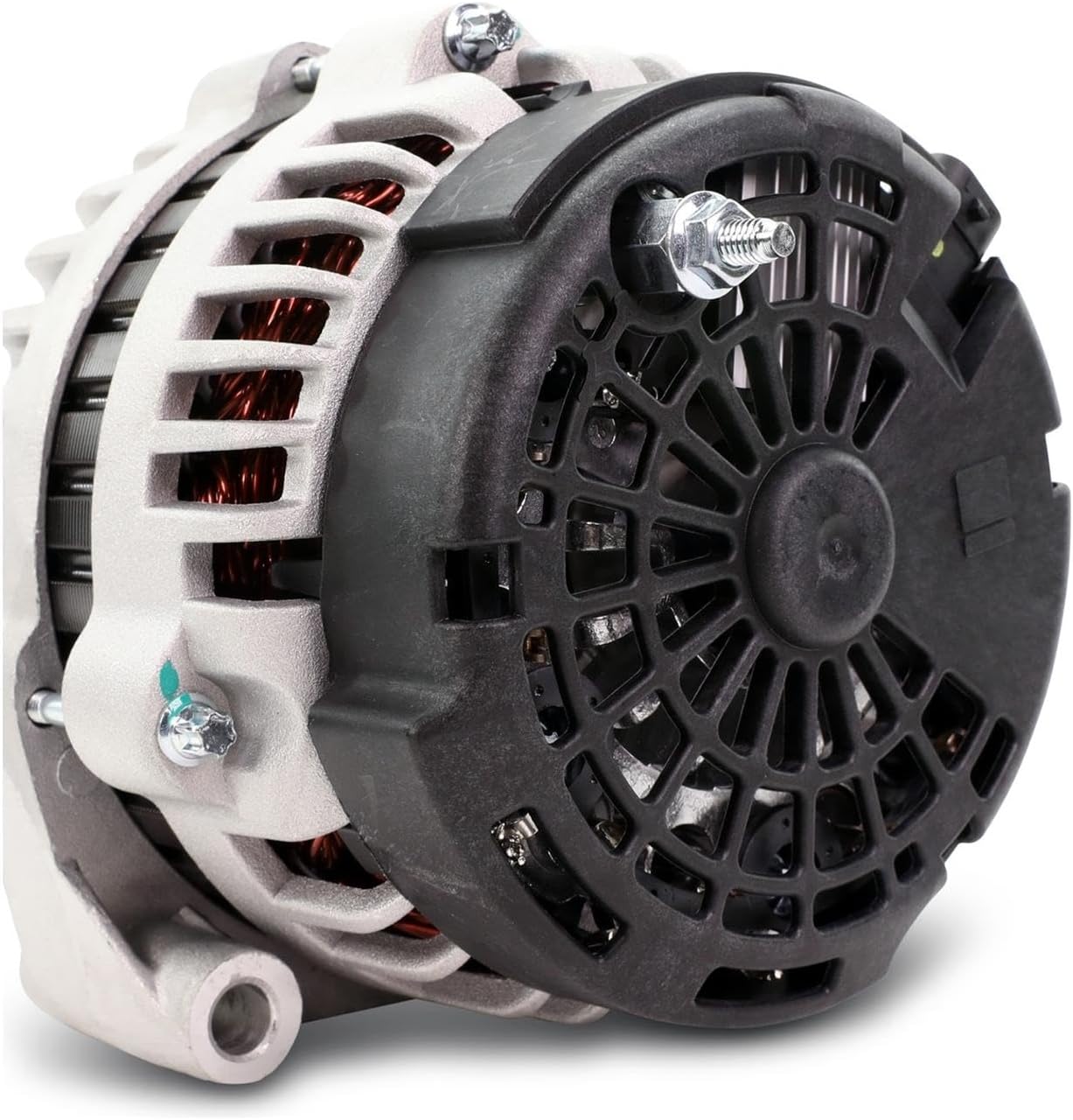LUCAS ALTERNATOR 8302 COMPATIBLE WITH CHEVROLET SILVERADO GMC SIERRA CADILLAC ESCALADE V8 2005-2007 05 06 07 10392759 15263858 3342747A 15200268 8400078 8400105 ADR0368 90-01-4456N