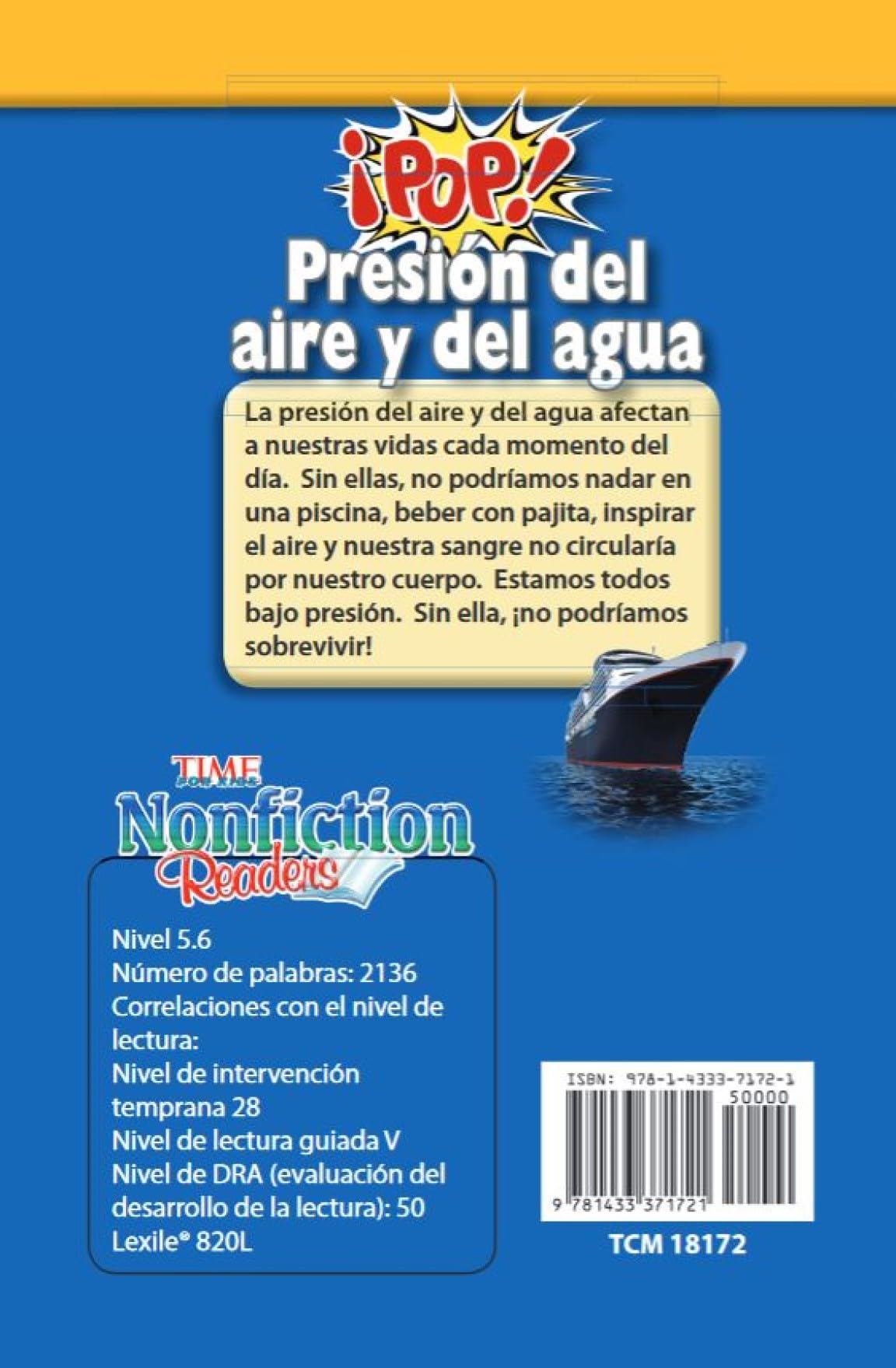 Time for Kids Informational Text Grade 5 Spanish 30-Book Set (Time for Kids Nonfiction Readers): Challenging Set (Teacher Created Materials Library Set)