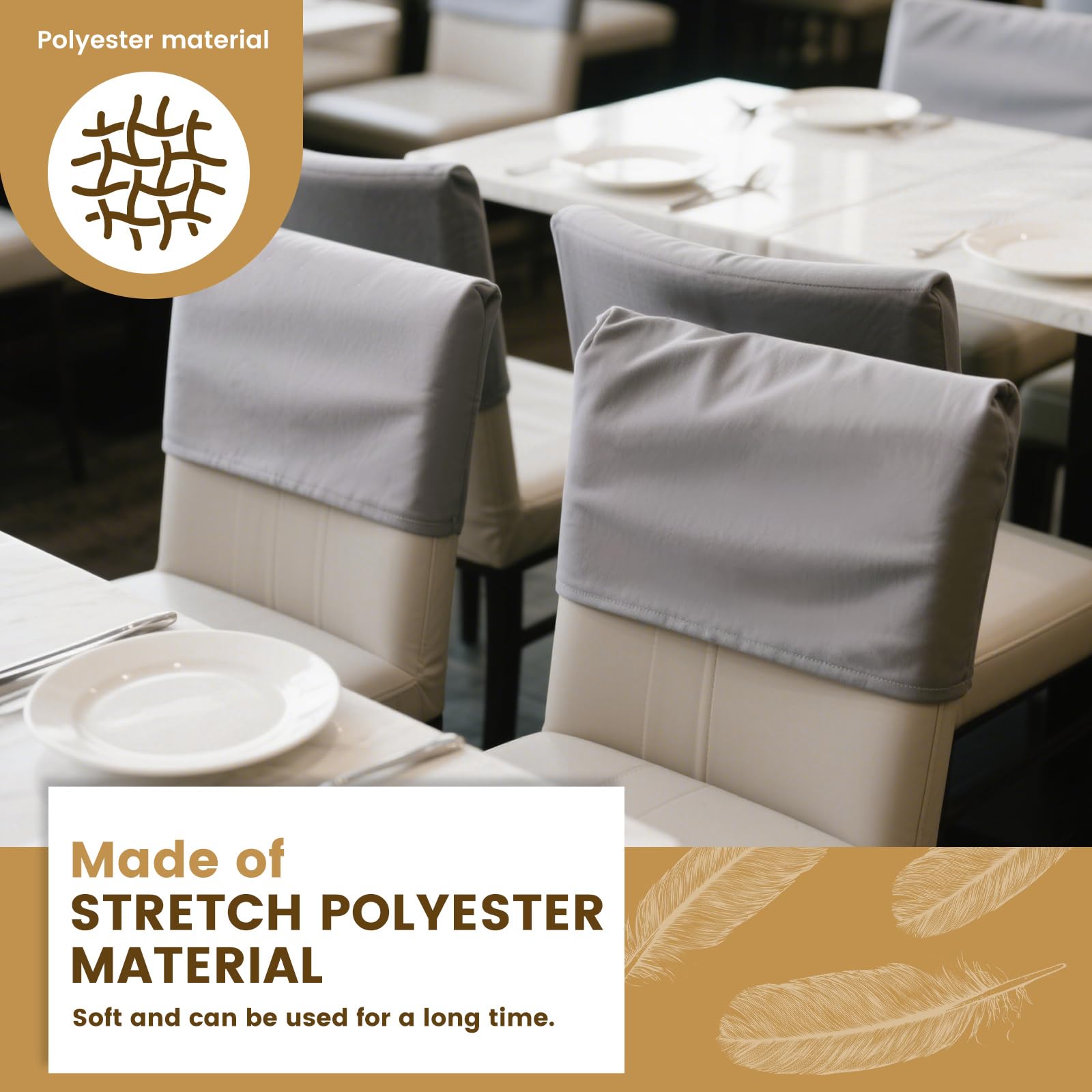 Stuhlhussen Set - Schutz & Neue Optik Für Stühle