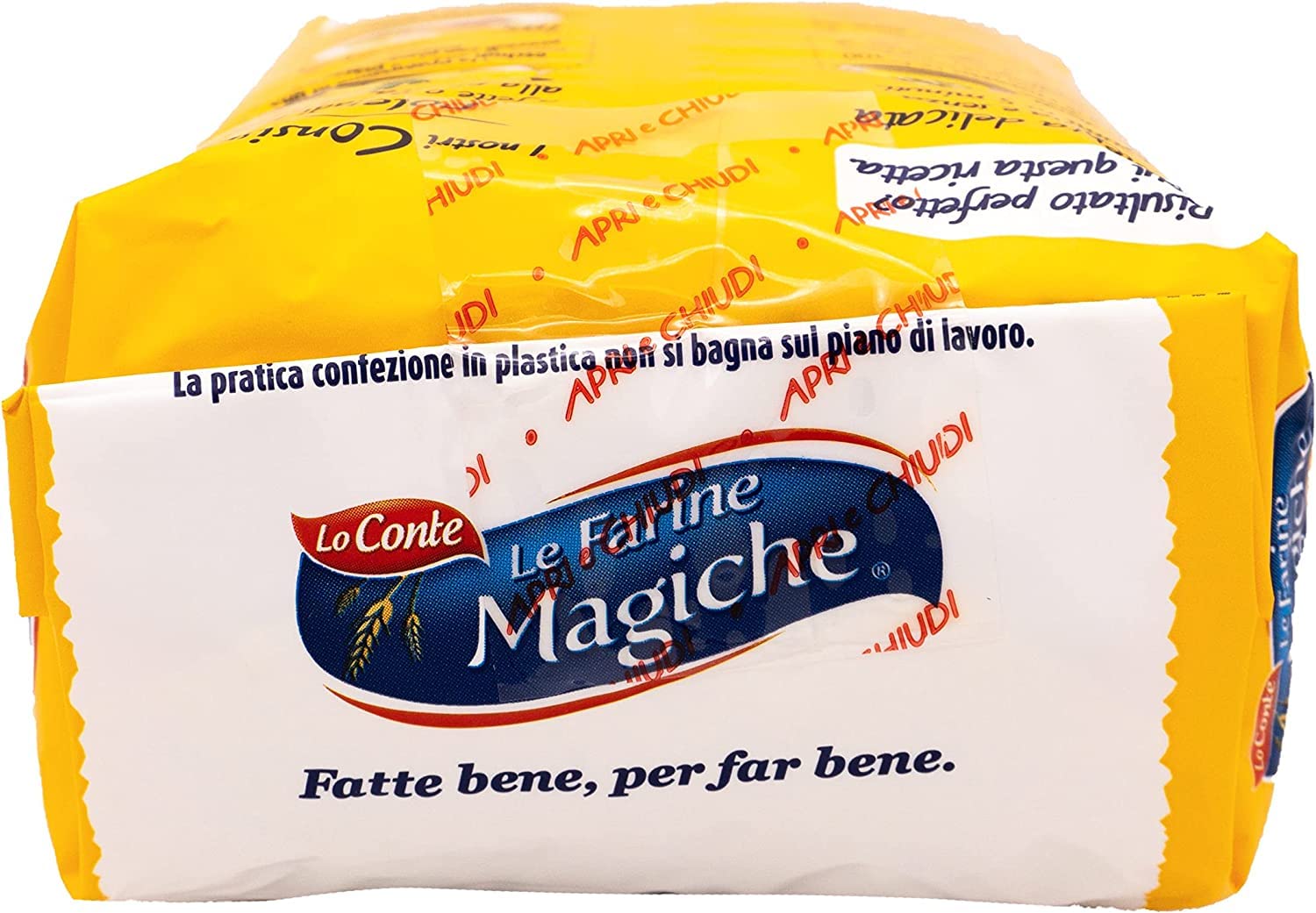 6x Lo Conte Le Farine Magiche Mehl Farina Di Mais Fioretto Maismehl für Polenta 1kg