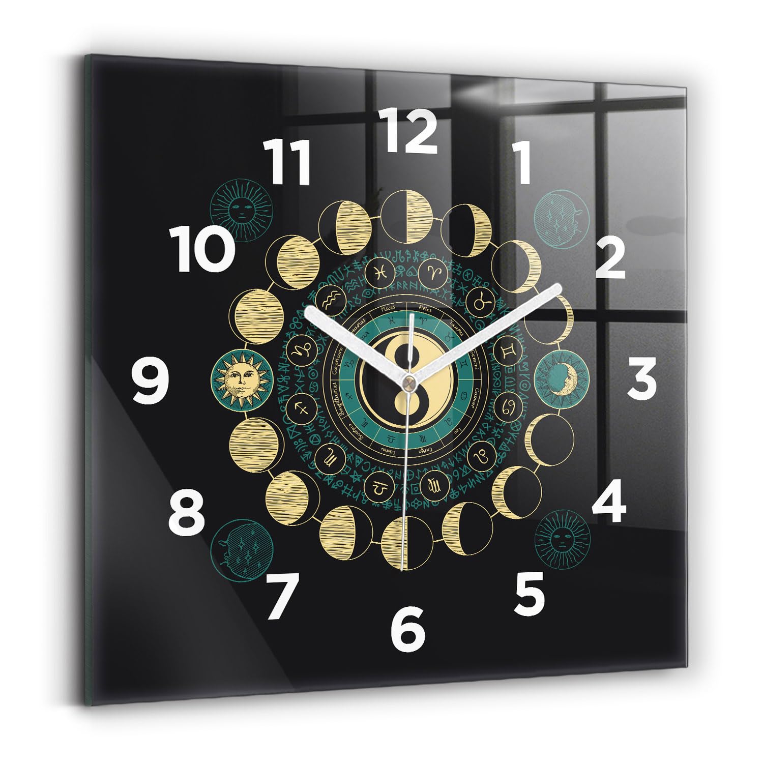 Horloge silencieuse Wallfluent pour ne plus entendre le tic-tac dans votre chambre à coucher