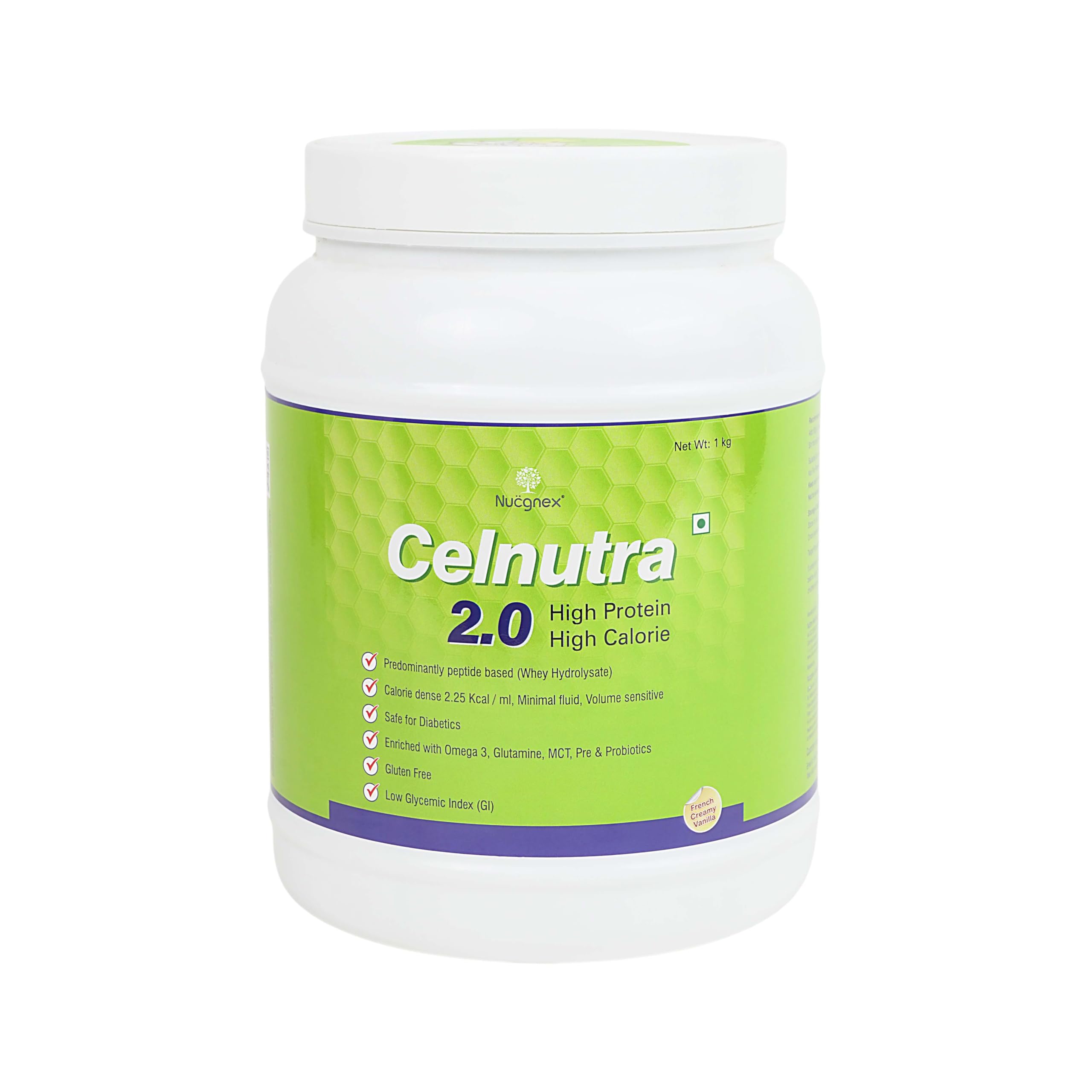 Celnutra 2.0 High Calorie Nutritional Protien Powder | Advanced MCT & Whey Blend for Faster Recovery | Gut Friendly with Prebiotics & Probiotics | Fluid Restricted Diets | No Added Sugar (1kg)-image-4