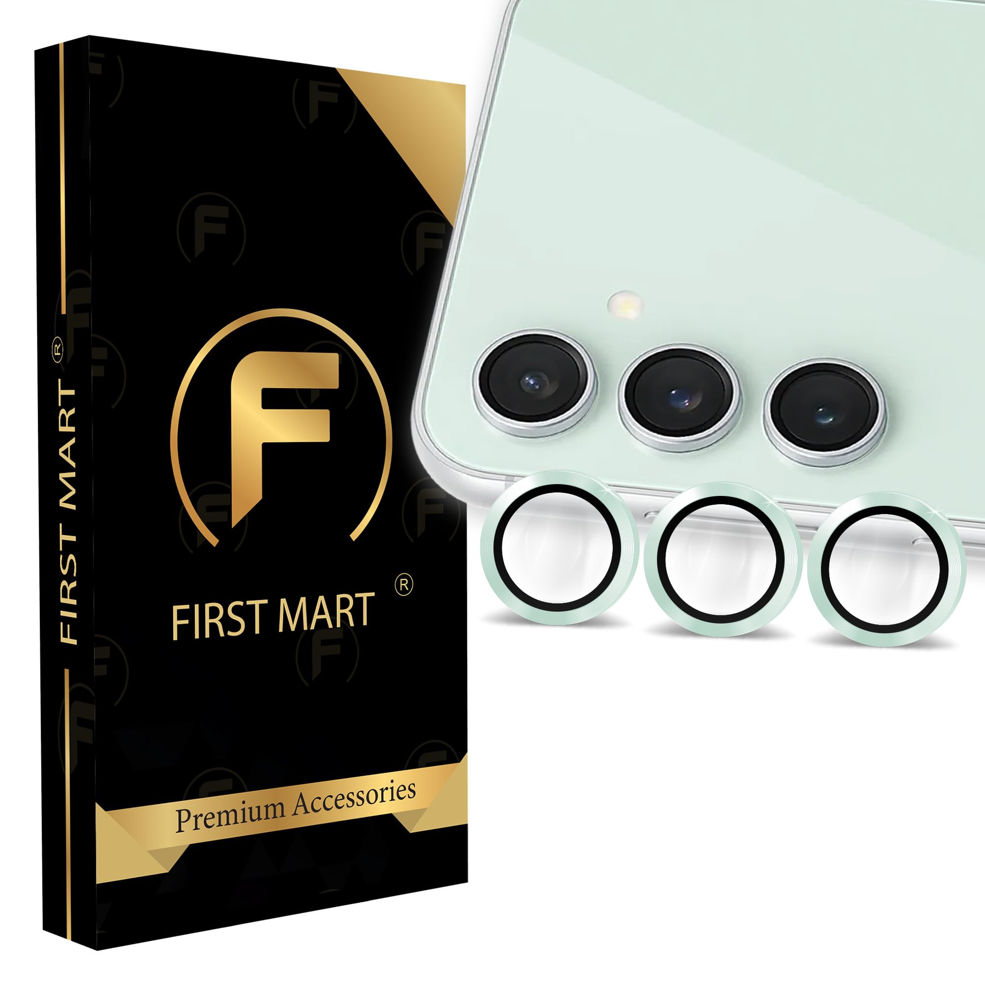 FIRST MART Camera Lens Protector for Samsung Galaxy S23 FE 5G, Premium Camera Ring Cover Fit Case Friendlly, Anti Scratch, Green (B0CS3YPRFV) Amazon Price History, Amazon Price Tracker