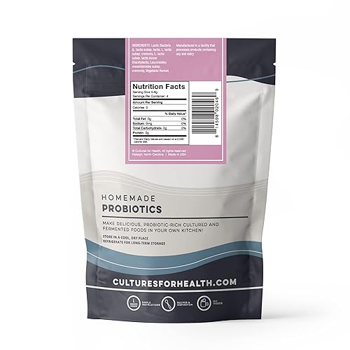 Miniatura 2 de Cultures for Health Cultivo de iniciación de Crème Fraîche  4 paquetes de culturas activas de ajuste directo  Crema agria rica casera de bricolaje