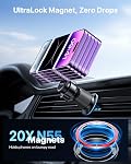 Miracase for MagSafe Car Mount【Won’t Block Vent &20 Strongest Magnets】 Magnetic Phone Holder for Car Phone Holder Mount Dash for Car Accessories for Women Men for iPhone 17 Pro Max Air 16 15 14 13 12