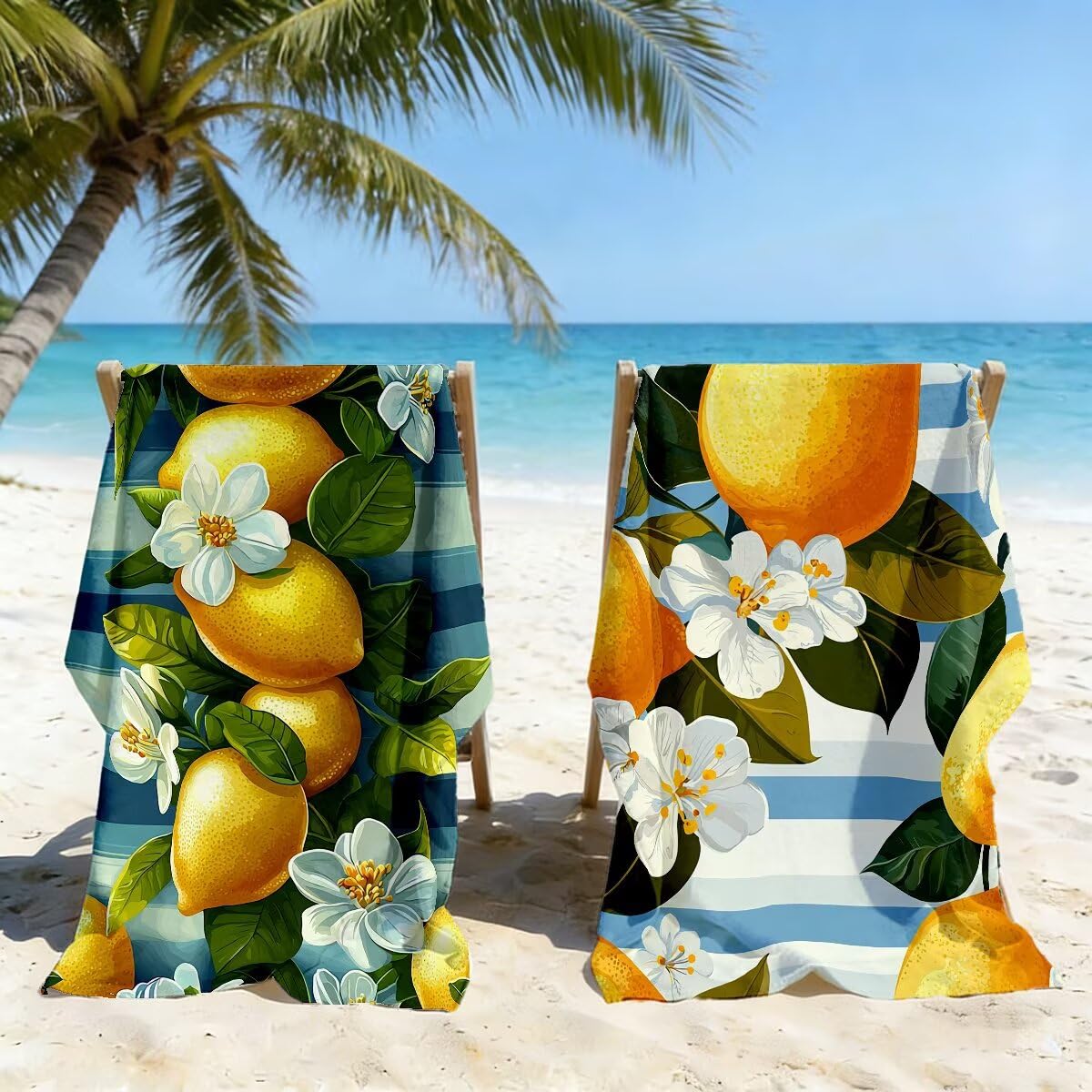 Ręcznik plażowy z mikrofibry, duży ręcznik plażowy 100 x 220 cm 2 sztuki, męski damski ręcznik gimnastyczny, odporny na piasek ręczniki plażowe, szybkoschnące ręczniki z mikrofibry na plażę w podróży