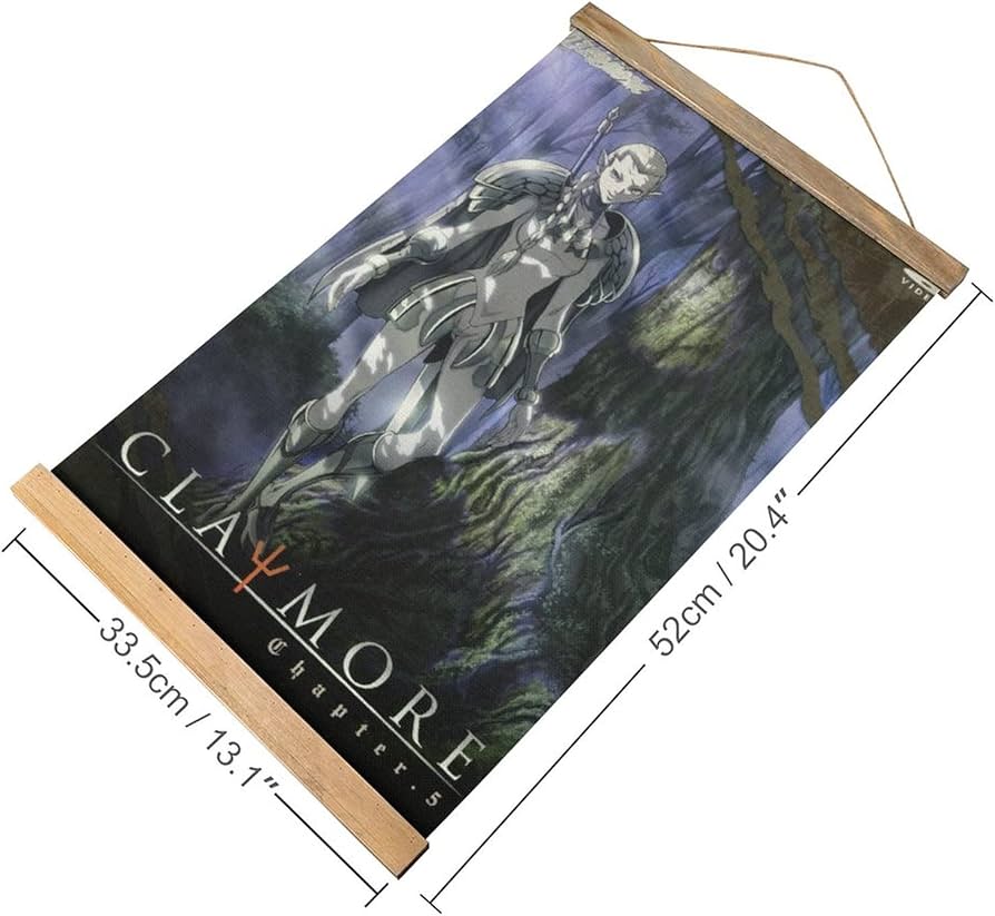 み*と様 クレイモア　ポスター すっごく綺麗で、最高なクレイモアのポスター買ったんだよね。 : r