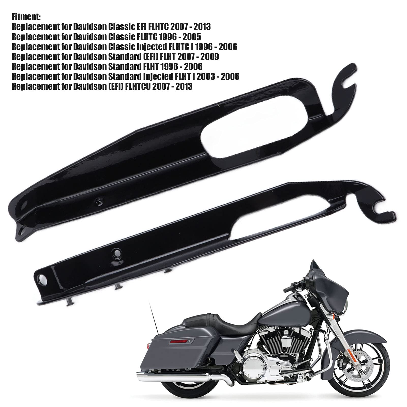 Innenverkleidungsträger Für Harley Davidson FLHTC 1996-2005 - 2 Stück