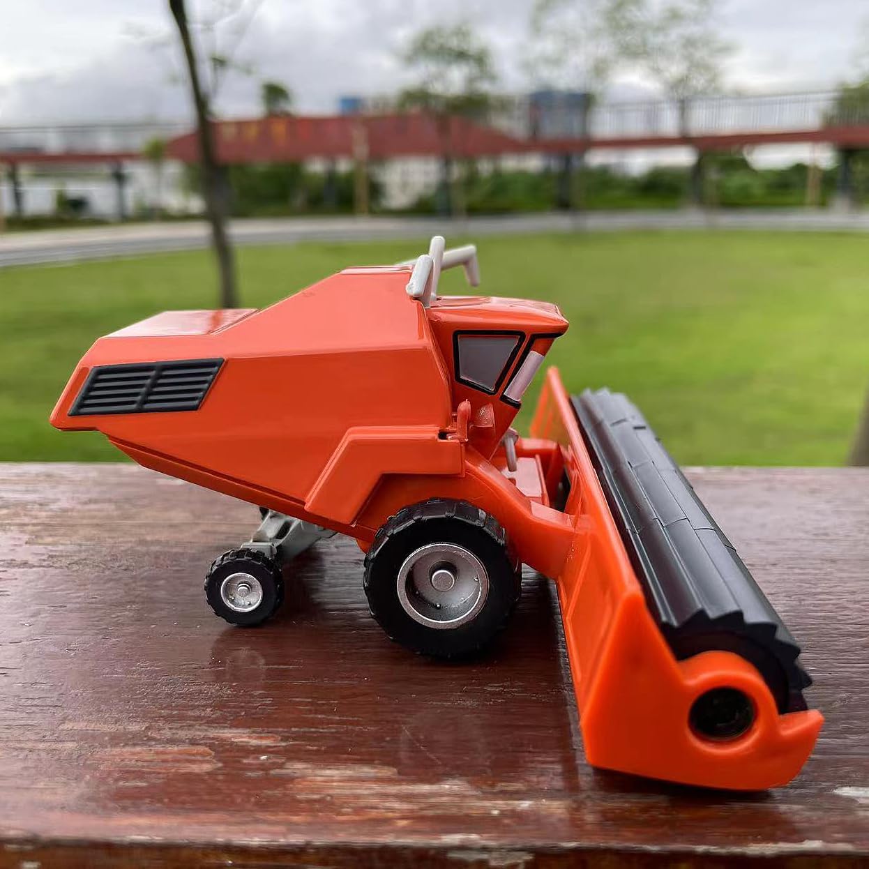 2PCS Metal Mini Toy Car 1:55 Diecast Compact Portable & Collectible Vehicles for 3+ Years Kids Boys Girl Birthday Gift (Orange-Greenbrown)