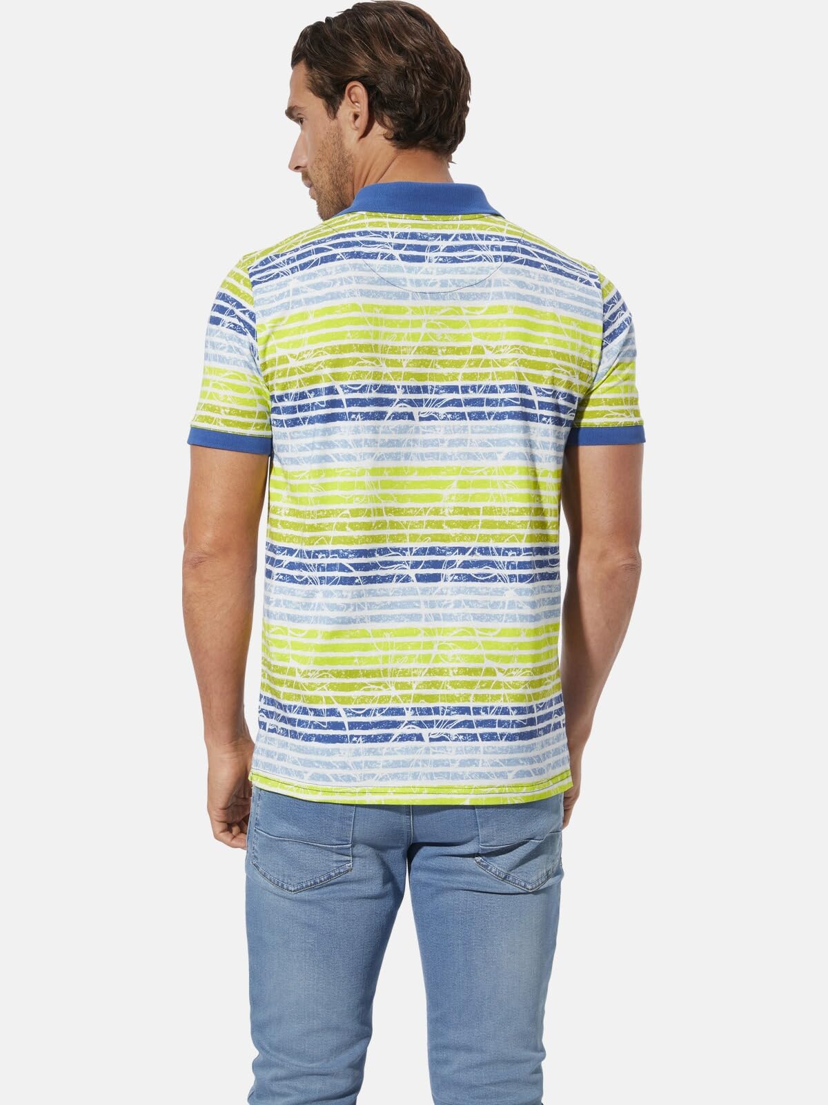 BABISTA Herren Poloshirt Aranor | gestreift, mit Polo-Kragen, Männer Freizeit-Shirt mit Streifen, 100% Baumwolle, große Größen bis Gr. 5XL