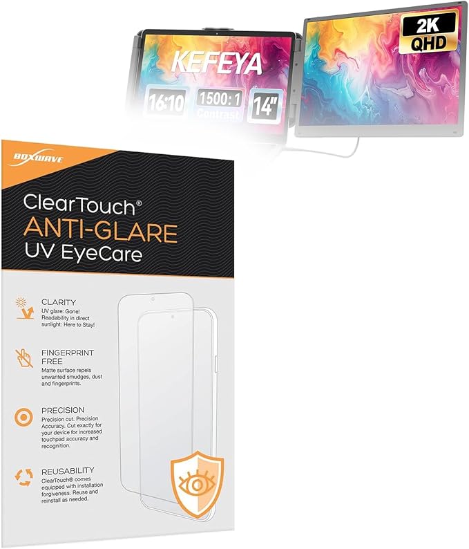 Protector de Pantalla Anti-Reflejos y Luz Azul