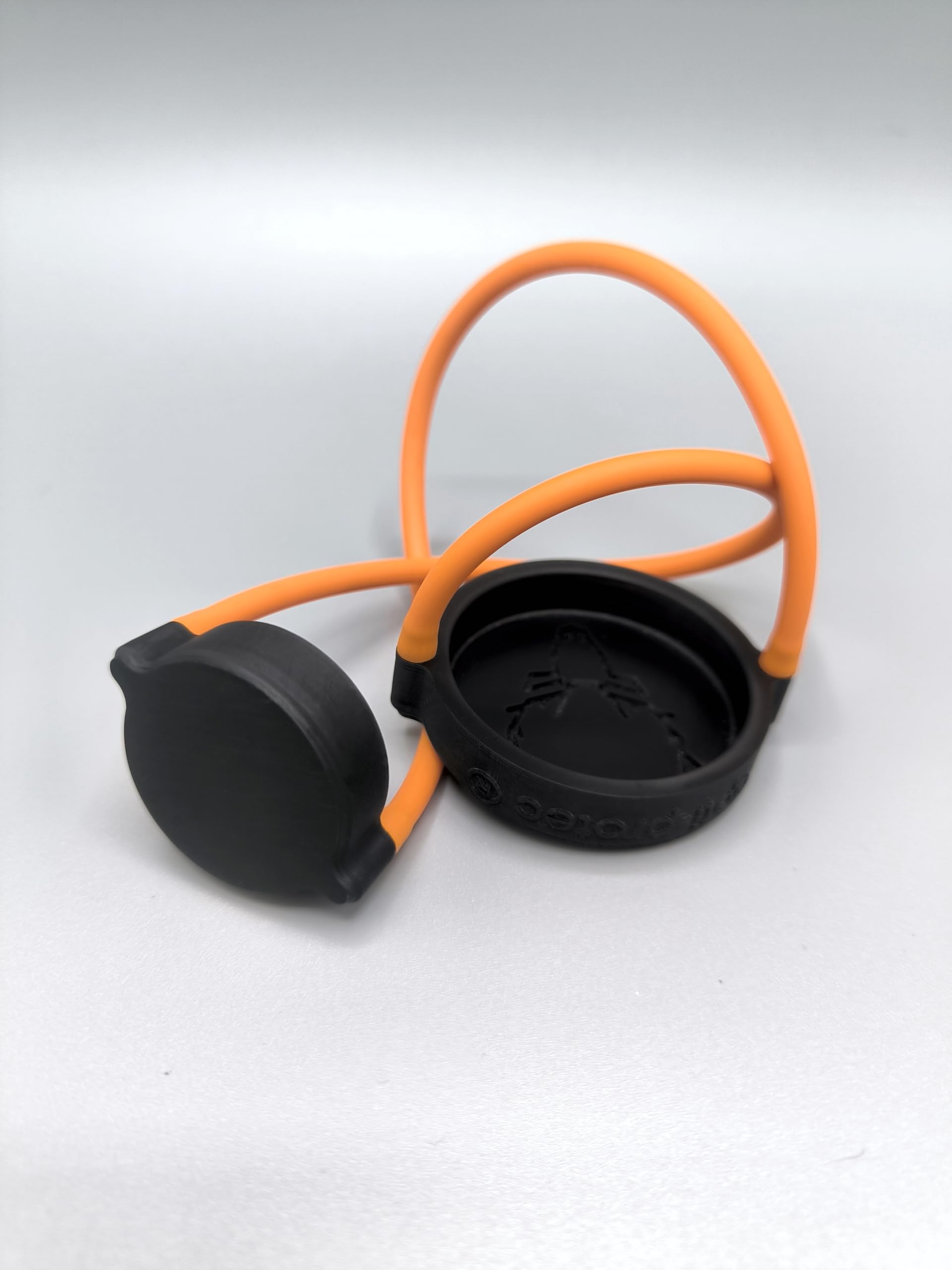 Protector de visores de Caza y Tiro para Swarovski Z6/Z6i, Naranja y Negro. para Modelos Z6 y Z6i 2,5-15x56