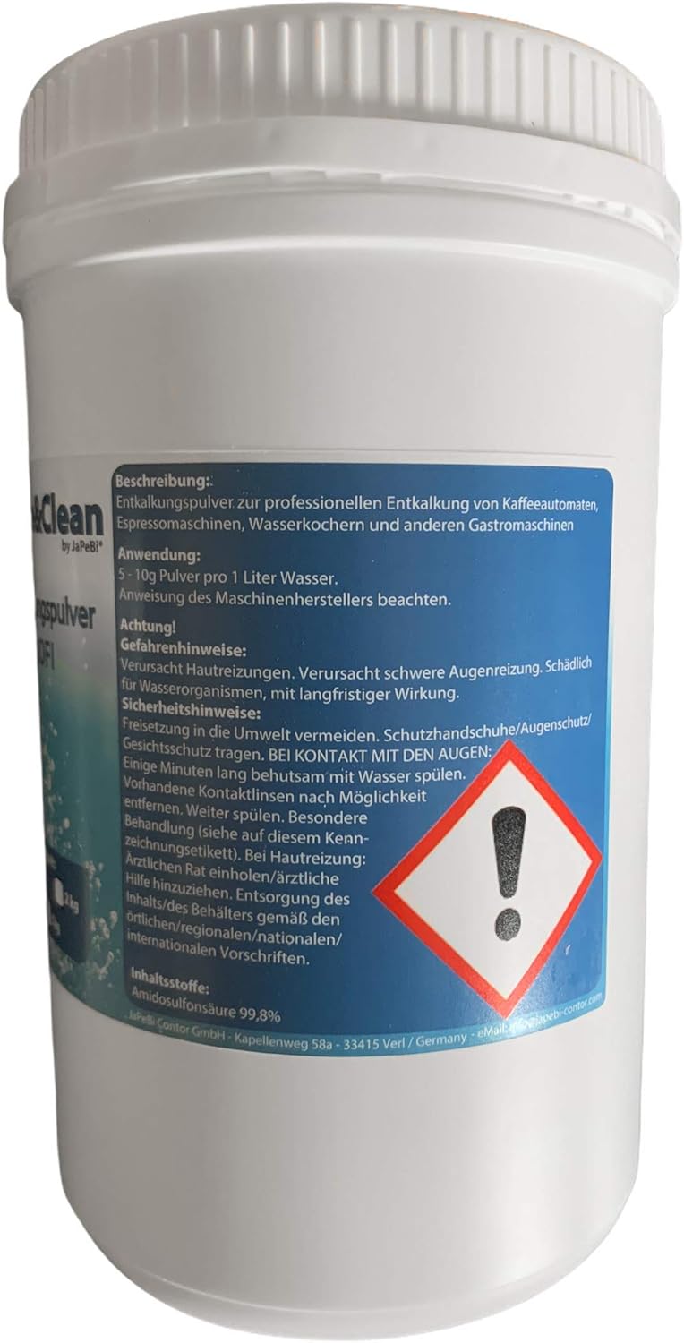 Professional Descaler Powder Amidosulfic Acid 99 8 Sulfamic Acid Limescale Cleaner Gastro 1 Kg Amazon De Home Kitchen