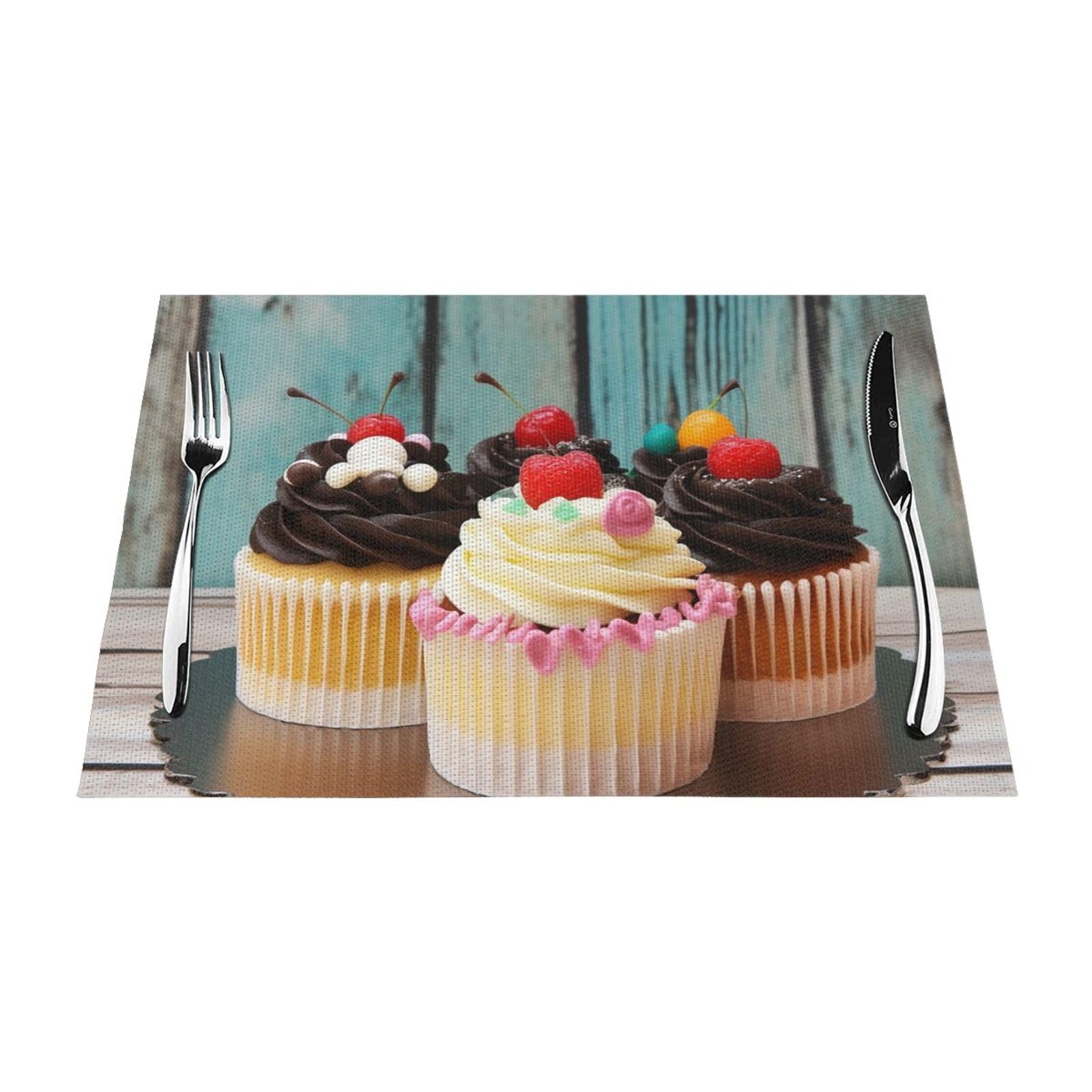 Set de table vinyle de qualite superieure 30x45cm resistant lot de 6