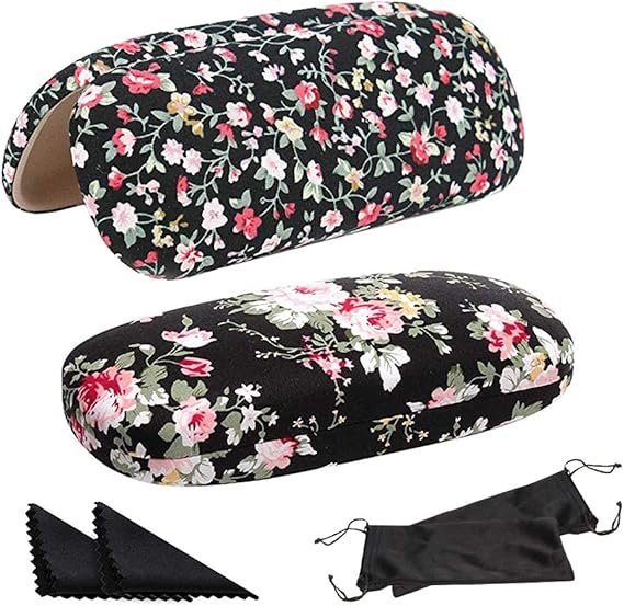 Swirlcolor Glasses Case 2 Flower Spectacle Cases Hard Glasses Cases For Women Girls With 2 Black Glasses Cleaning Cloth 2 Black Eyeglasses Case Bag Amazon Co Uk Clothing Swirlcolor Glasses Case 2 Flower Spectacle Cases Hard Glasses Cases For Women Girls With 2 Black Glasses Cleaning Cloth 2 Black Eyeglasses Case Bag Amazon Co Uk Clothing
