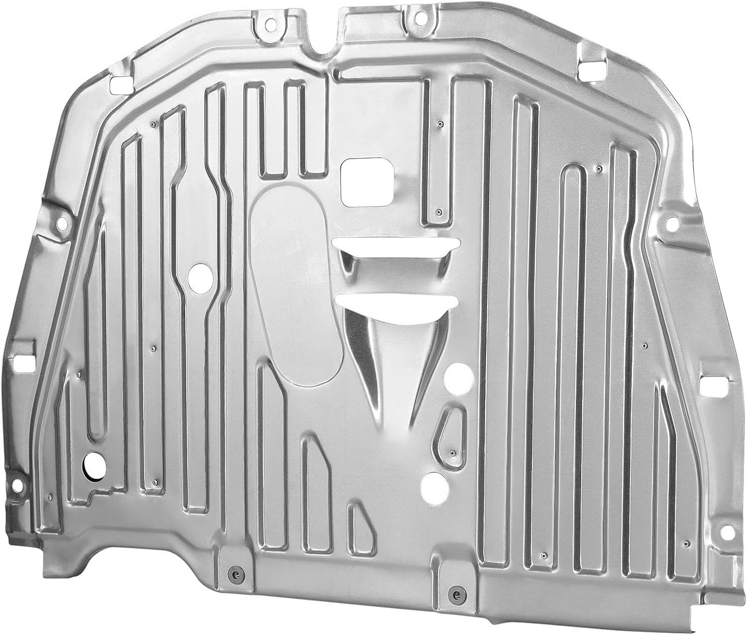 OTOEZ Engine Splash Guard Shield for Honda Civic 2016 2017 2018 2019 2020 2021 Under Car Shield Cover Board OEM 74110-TBA-A00 74112-TBA-A00 Engine Splash Shield