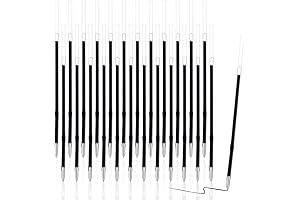 Dianelhall Gel Ink Refill (24 Refills Black)