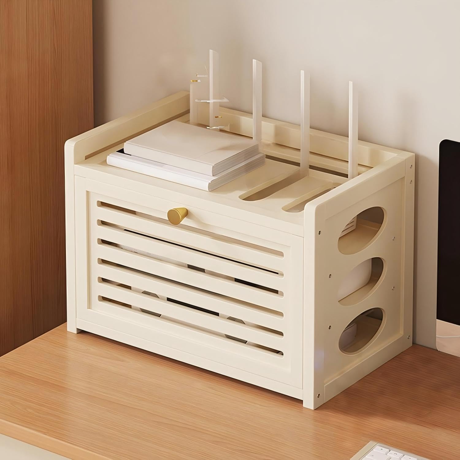 Boîte de rangement routeur WiFi : rangez vos câbles et libérez de l'espace