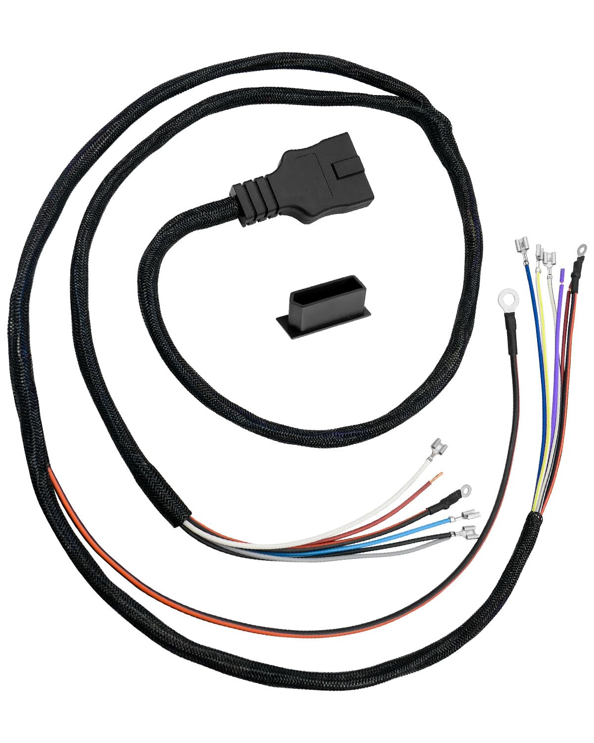 TIKSCIENCE11 Pin Plow Side Light Wiring Harness 3 Plug Fit for Western SnowEx Plows Fisher Blizzard Replace 26347, 26377