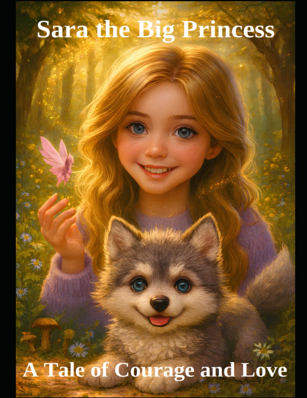 Sara the Big Princess – A Tale of Courage and Love: Magical Adventure Story for Girls Ages 6 –12 – Fairy Tale with Friendship, Bravery & a Loyal Puppy