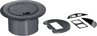 Thomas & Betts SF 68RCSTBLK ROUND RECESSED COVER -