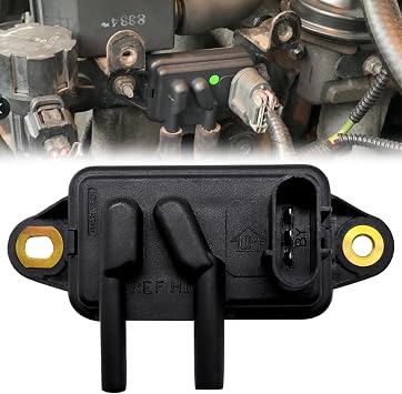 مستشعر ردود الفعل لضغط إعادة تدوير غاز العادم F77Z9J460AB لسيارة Ford Expedition Focus Escape F150 F-250 Ranger Mercury Sable Mazda B3000 B2500 Lincoln Navigator Town Car DPFE15 VP8T موديلات 1994-2010