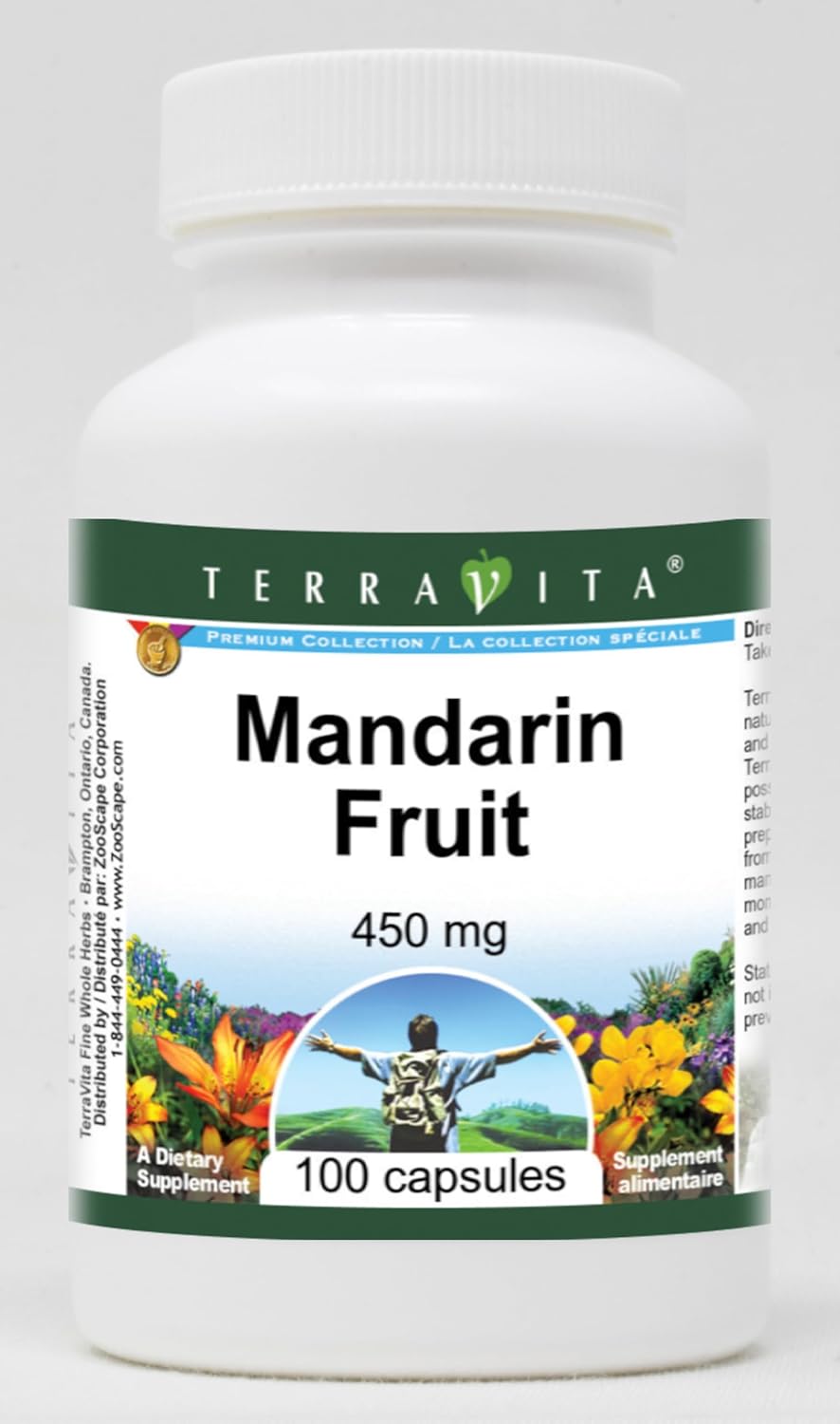 Mandarin Fruit - 450 mg (100 Capsules, ZIN: 520762)