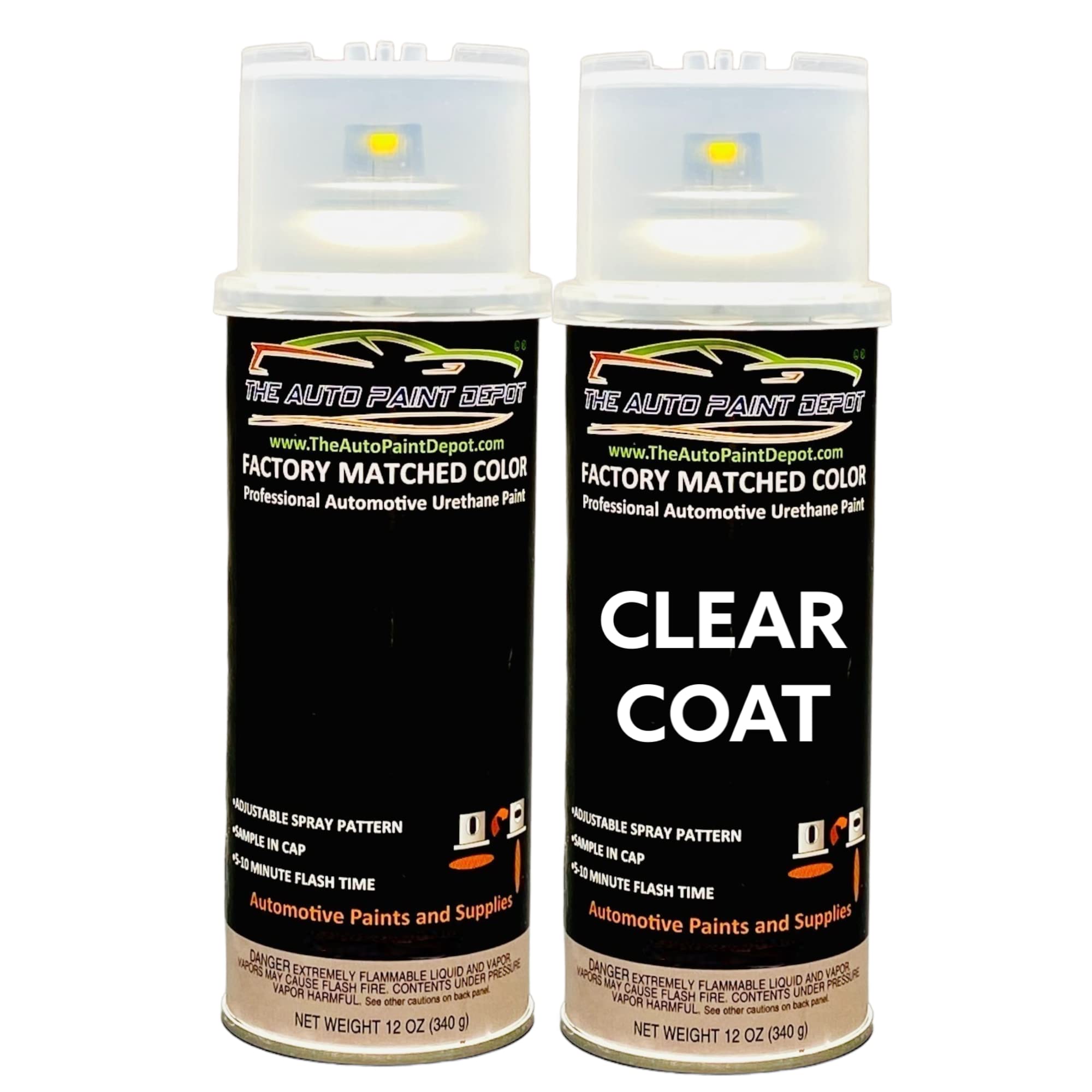Auto Paint Depot Touch Up Paint for Volvo Truck-White P3029 (All Years, All Models) 497/A5 Aerosol Spray with Clear Coat