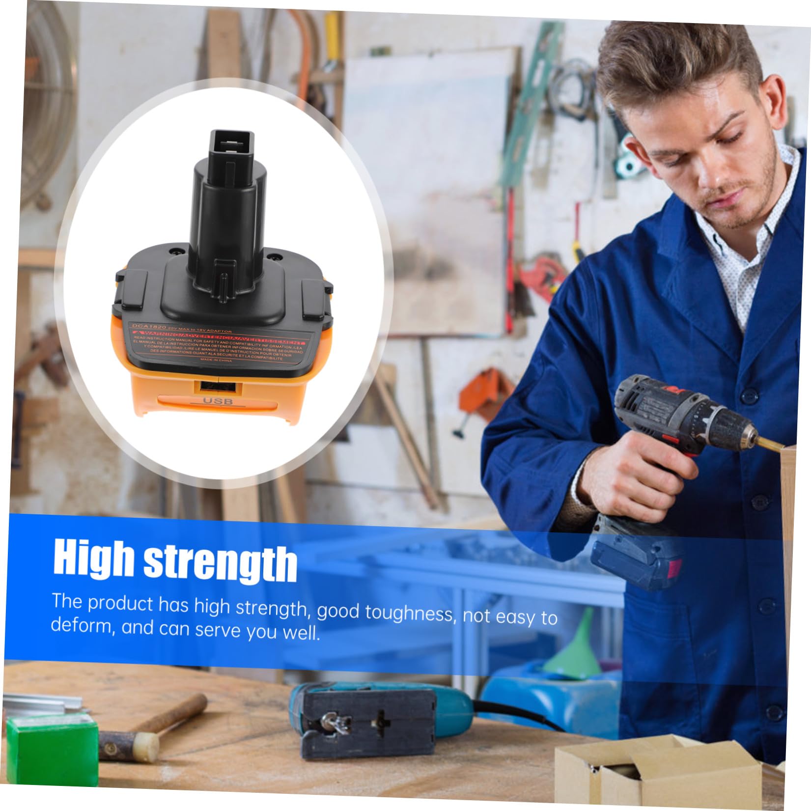 Tofficu 4 Set Adattatori Per Batterie Caricabatteria Portatile Adattatore Per Caricabatterie Doppio Adattatori Convertitori Per Batterie Convertitore In Abs