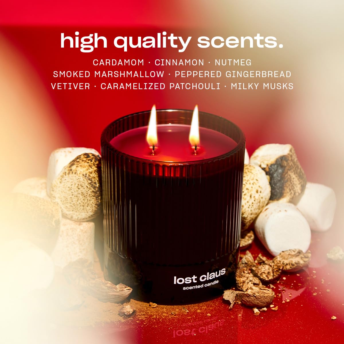 Amazon.com: Lost Claus Scented Holiday Candle by Snif, Spicy
