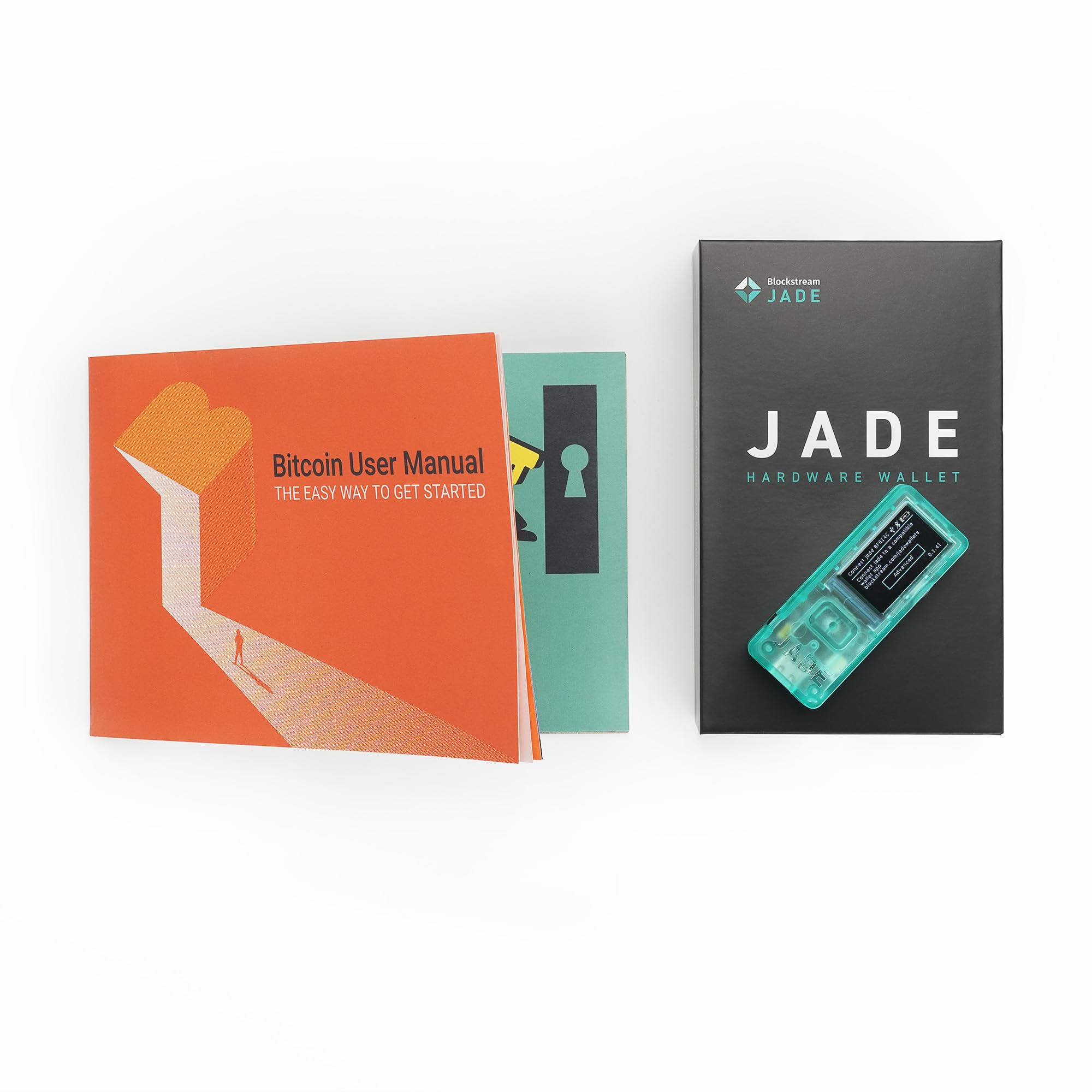 Crypto Set - Blockstream Jade - Bitcoin Hardware Wallet with Bitcoin User  Manual Safety Your Bitcoin Offline (Green) : Amazon.com.be: Electronics