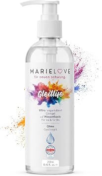 Water-based Lubricant 250 ml - Odourless & Tasteless - Ideal for Silicone Products & Massagers - Dermatologically Tested - Long-Lasting Lubricant