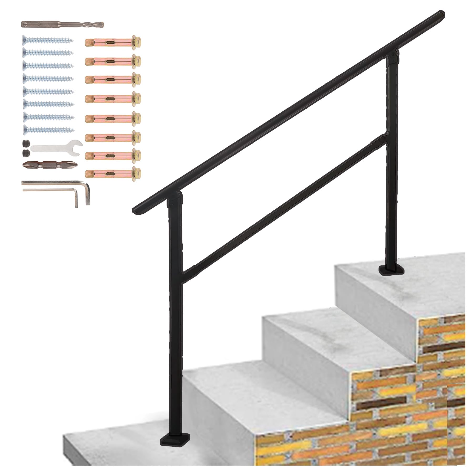 Home Depot Wrought Iron Step Railing