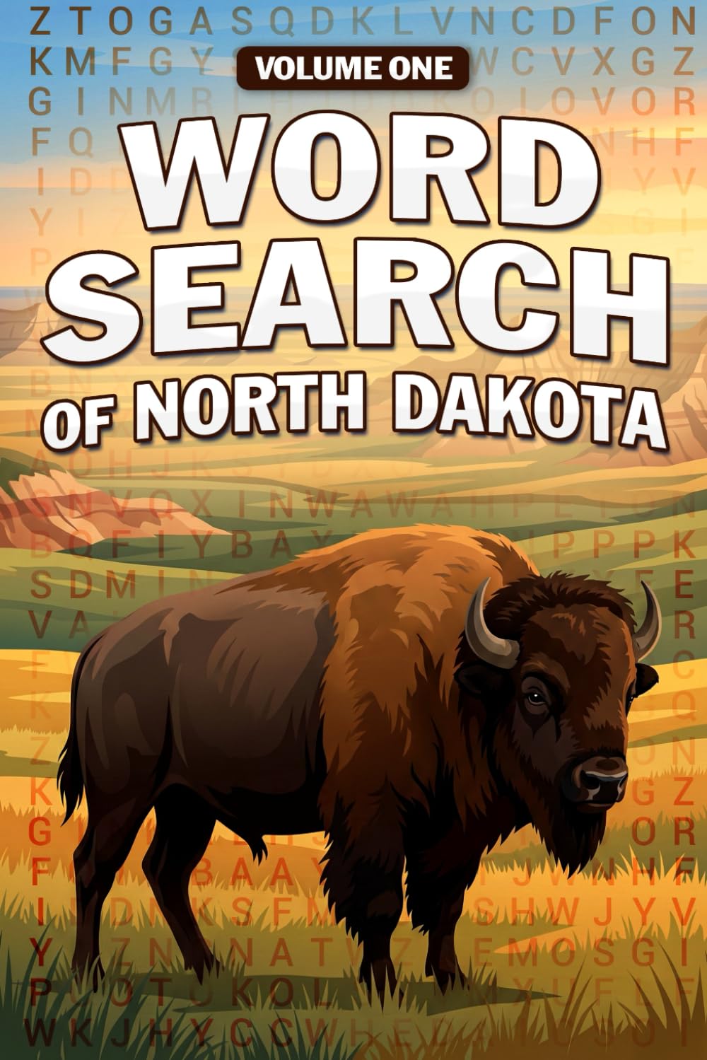 Word Search of North Dakota (Word Searches of America)