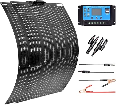 Amazon Xinpuguang ソーラーパネル 100w 12v 単結晶 フレキシブル 太陽光発電キット a コントローラー Rv 船舶 テント アウトドア 住宅 防災などに活躍 0w ソーラーキット 太陽光パネル Amazon Xinpuguang ソーラーパネル 100w 12v 単結晶 フレキシブル 太陽光発電キット a コントローラー Rv 船舶 テント アウトドア 住宅 防災などに活躍 0w ソーラーキット 太陽光パネル