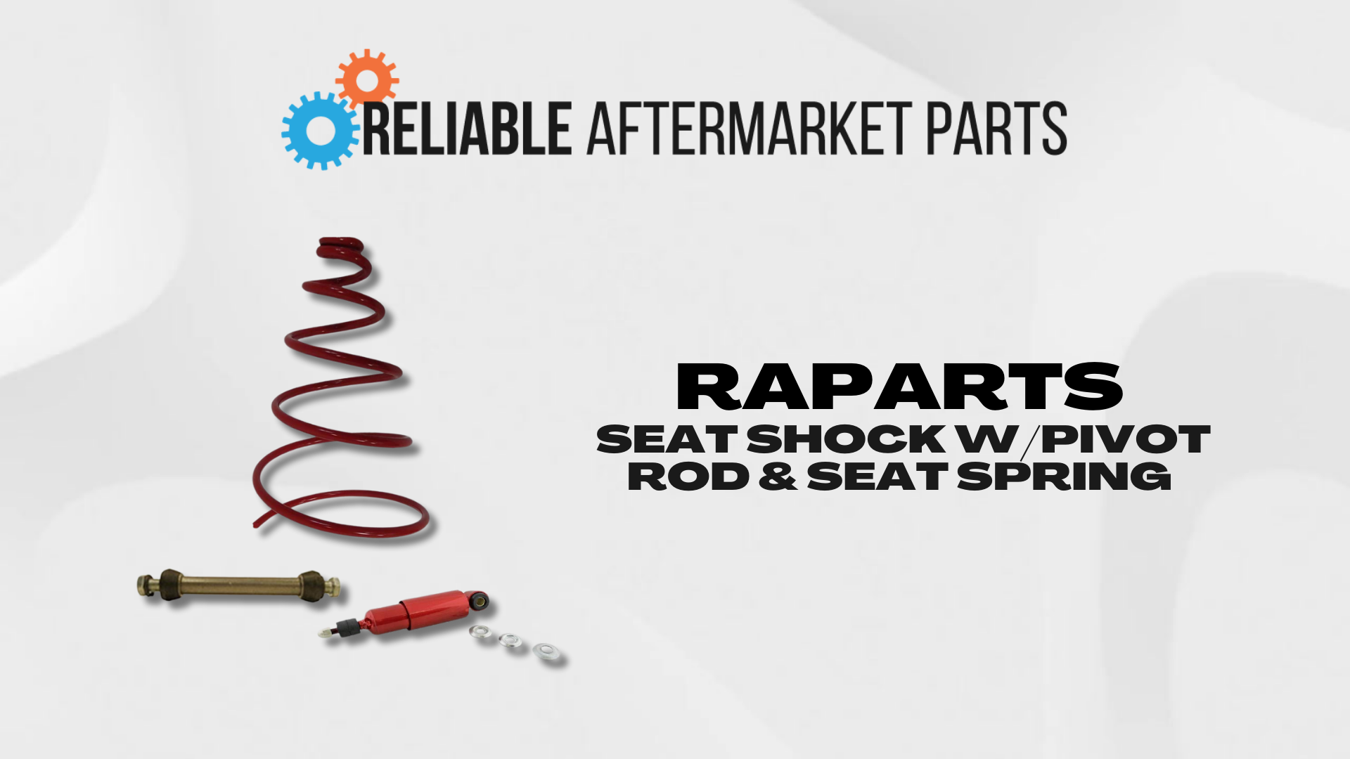 Amazon.com: RAParts - Amortiguador de asiento con varilla de
