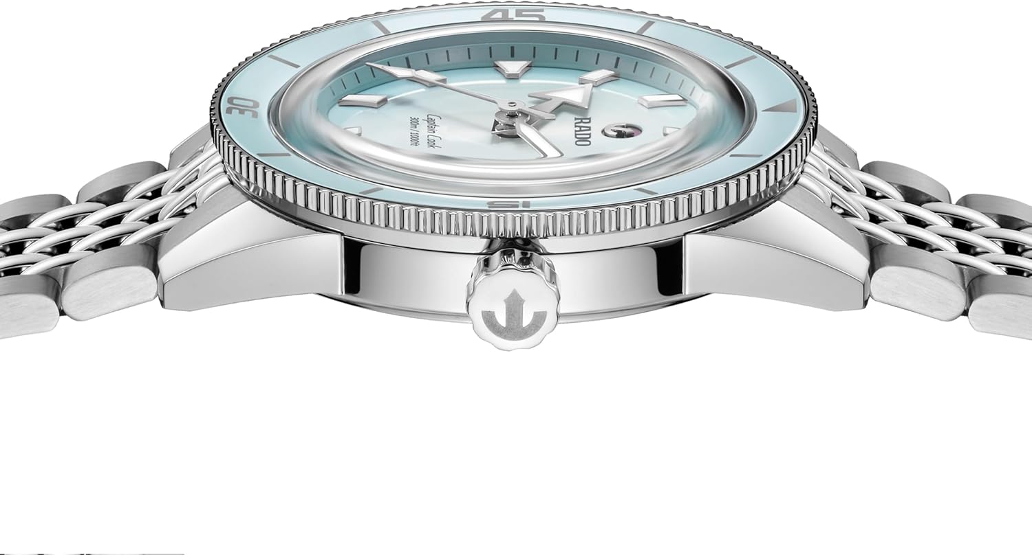 Rado -Captain Cook-Unisex-Swiss Automatic Watch-Stainless Steel-Sapphire Crystal -39mm