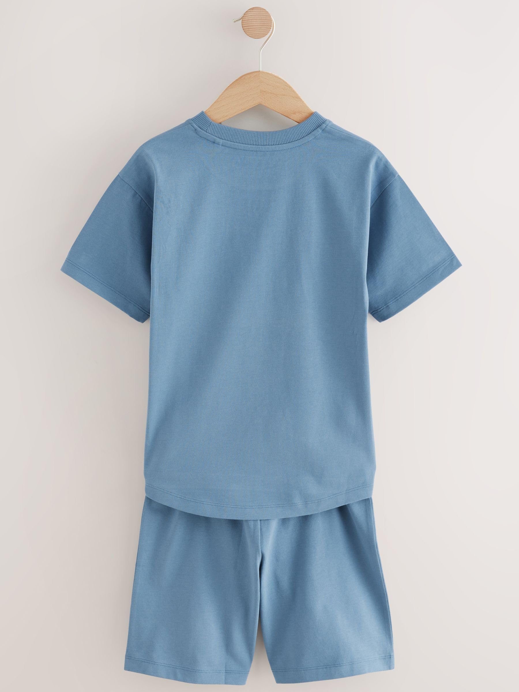 NEXT Jungen 2er-Pack Kurze Schlafanzüge aus 100% Baumwolle