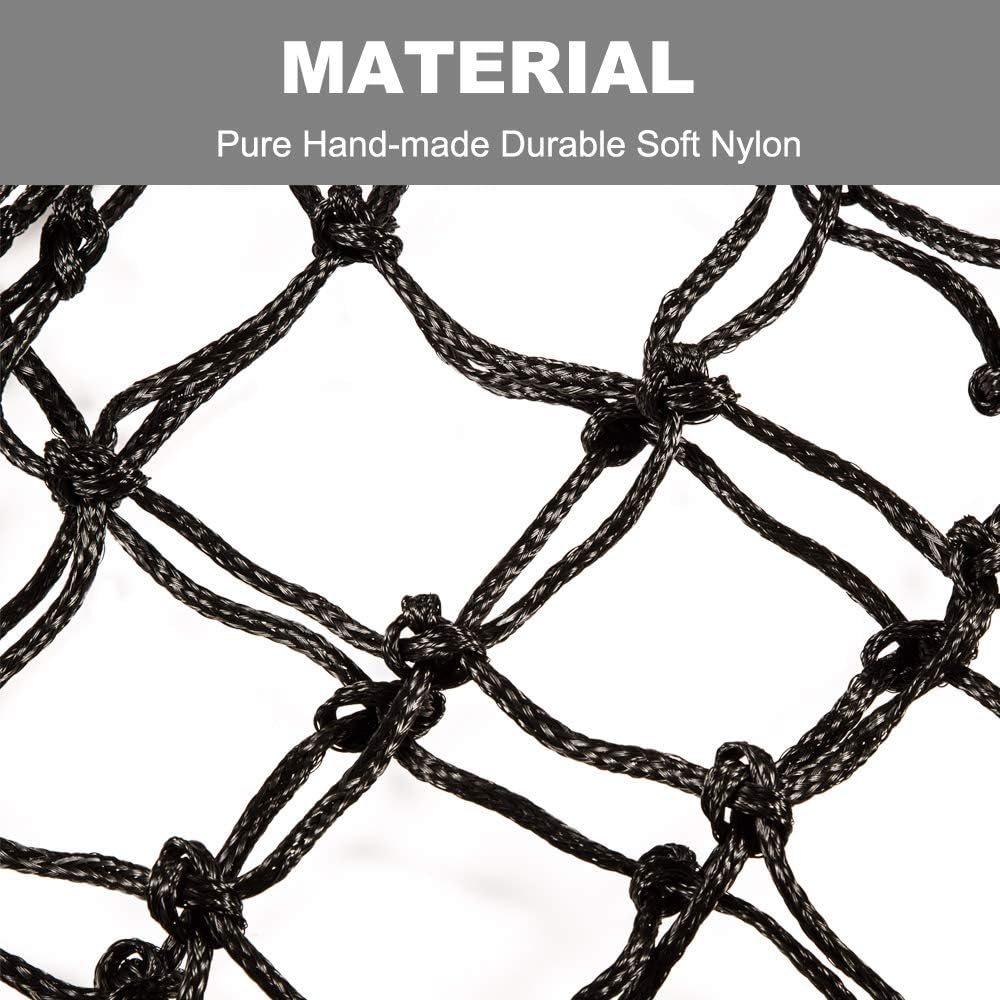 B BLOOMOAK 2 PCs Horse Hay Net 40" Slow Feeder Hay Bag Equestrian Feeding Supplies (Black) : Pet Supplies