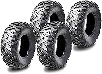 Vista 11 de WANDA Juego de 4 neumáticos ATV 19X7-8 delanteros y 18X9.5-8 traseros 4PR estilo Big Horn
