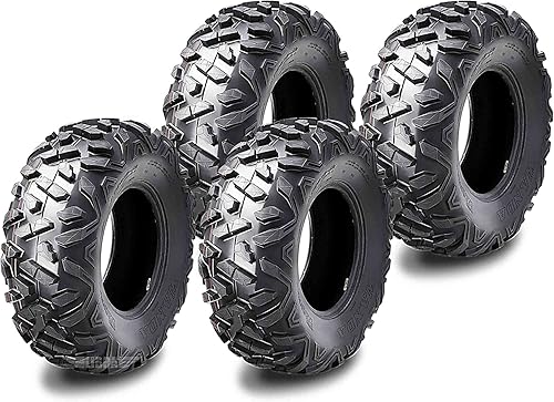 Miniatura 11 de WANDA Juego de 4 neumáticos ATV 19X7-8 delanteros y 18X9.5-8 traseros 4PR estilo Big Horn