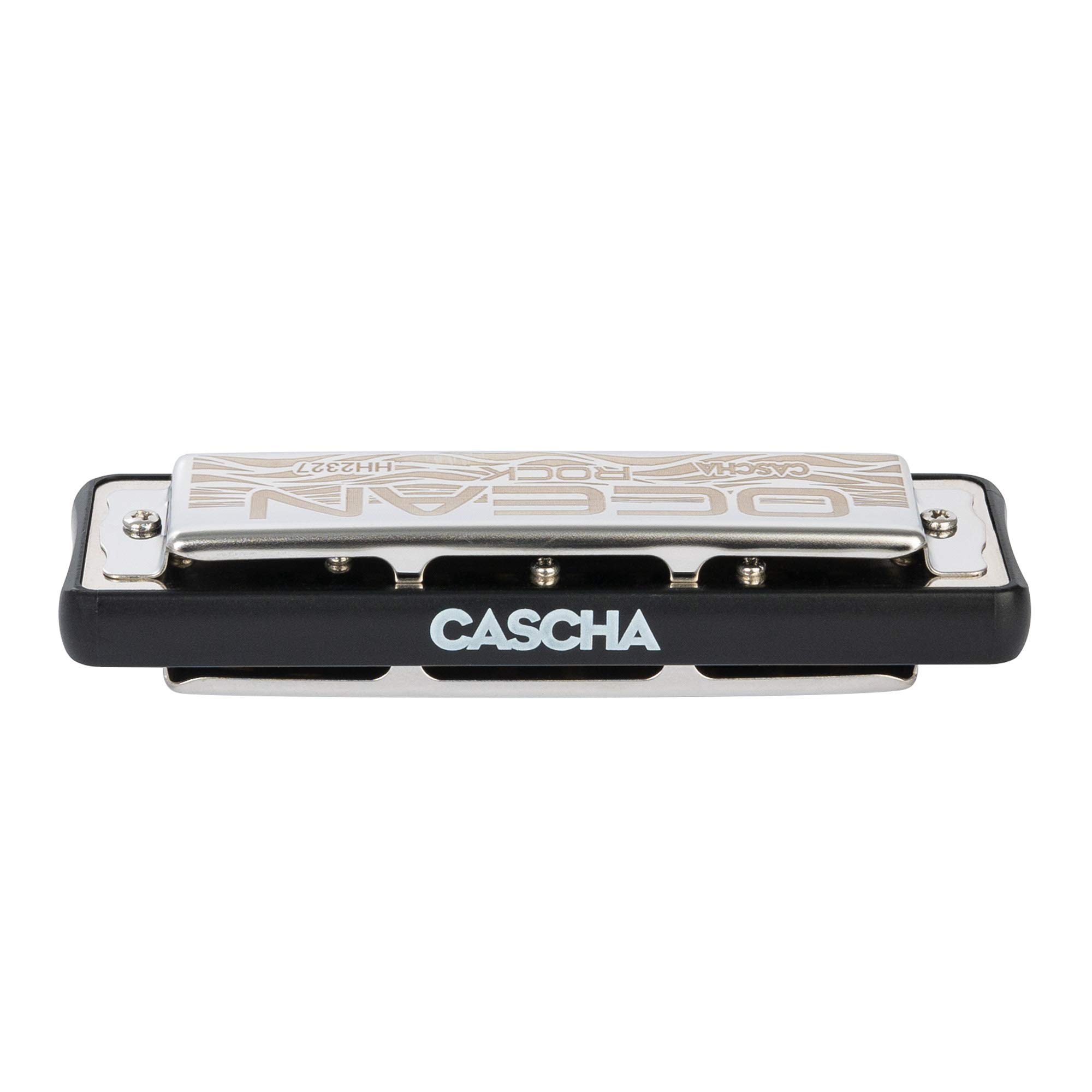 Ocean Rock Harmonica Pack 7 (C-D-E-F-G-A-Bb), 7 harmonijek ustnych z torbą, czarny