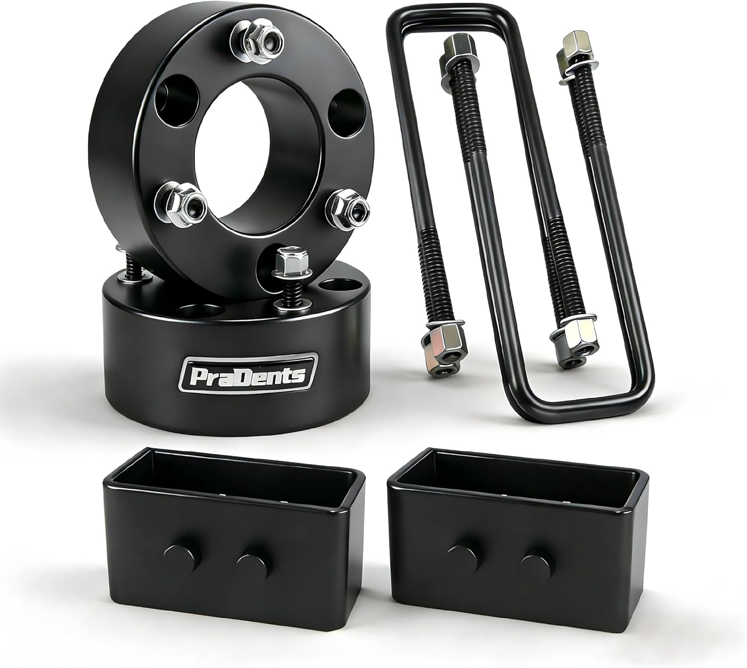 3.5" Front and 3" Rear Leveling Lift Kit for 2004-2020 Ford F150, 3.5 Inch Front and 3 Inch Rear Strut Spacer Suspension Lift Kits Lift Spacers
