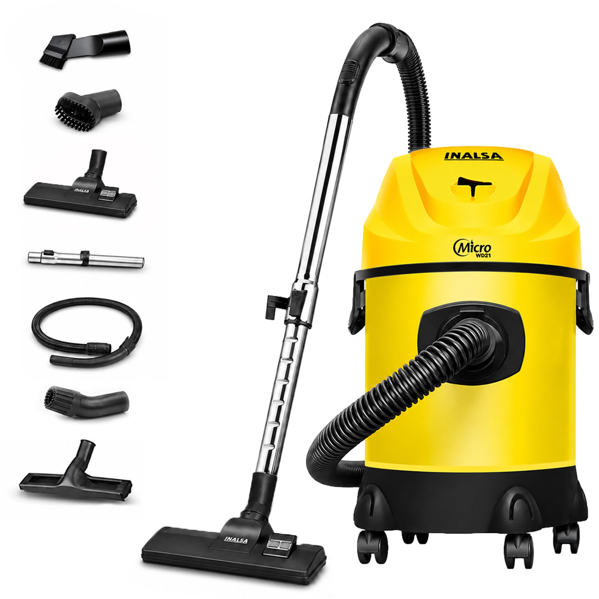 Inalsa Wet & Dry Vacuum - 20L, Powerful Cleaning -13 Inalsa Wet & Dry Vacuum - 20L, Powerful Cleaning -13