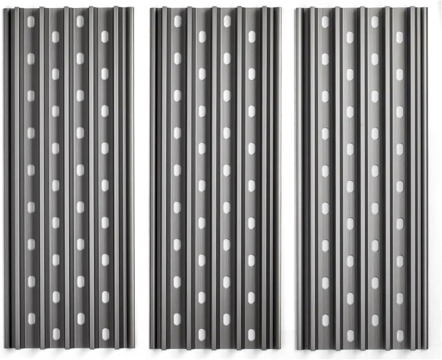 GrillGrate19.25" Grill Grates - 3 Panels - Sear Station for Pellet Grills (SS19.25) - Premium Grates fit Z Grills 700 Series & 550, Oklahoma Joes Rider, Louisiana Grills 1000 & 1200