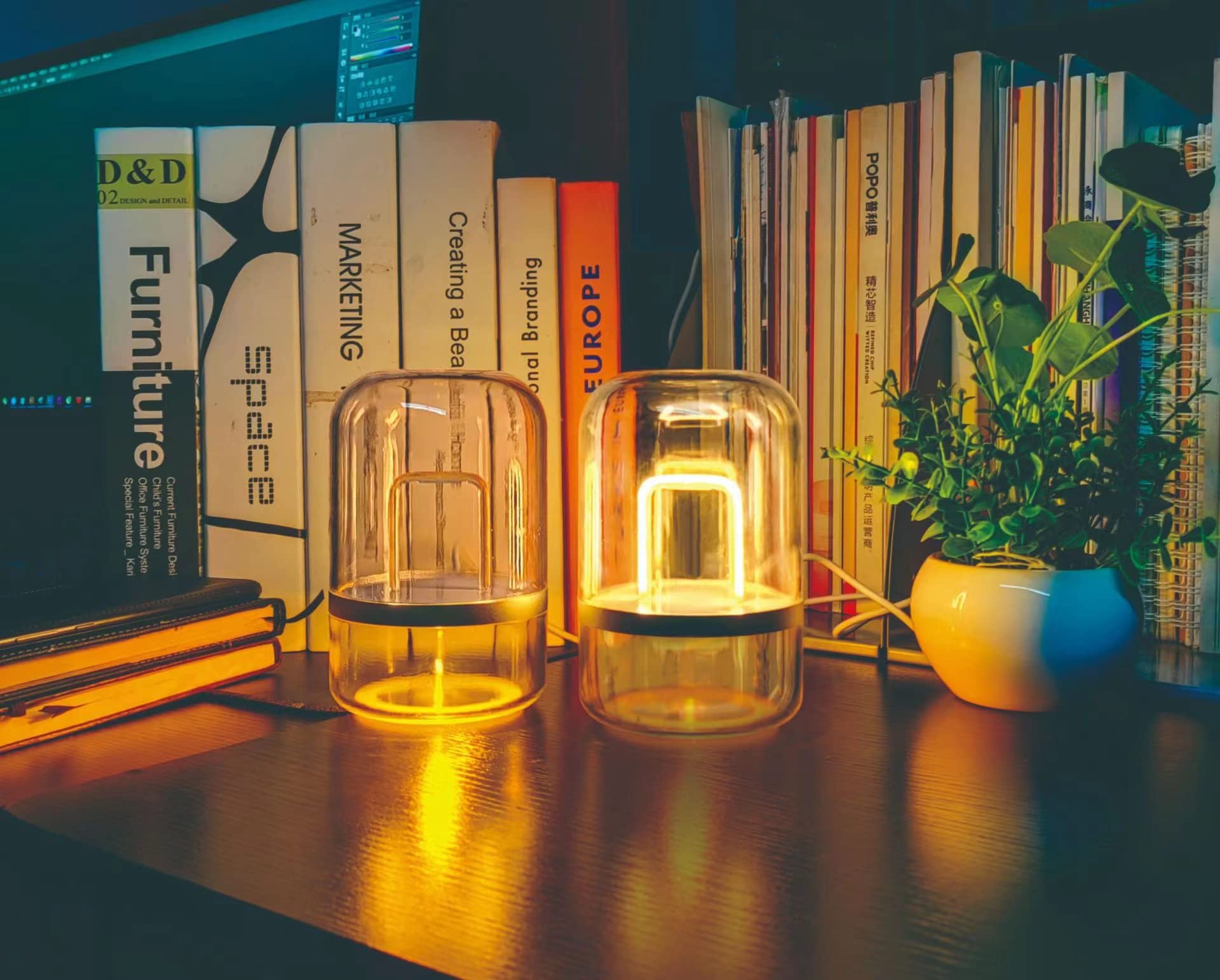 Amazon | シーシャイン(Cshine) Linked Lamp 恋人 ロマンチック