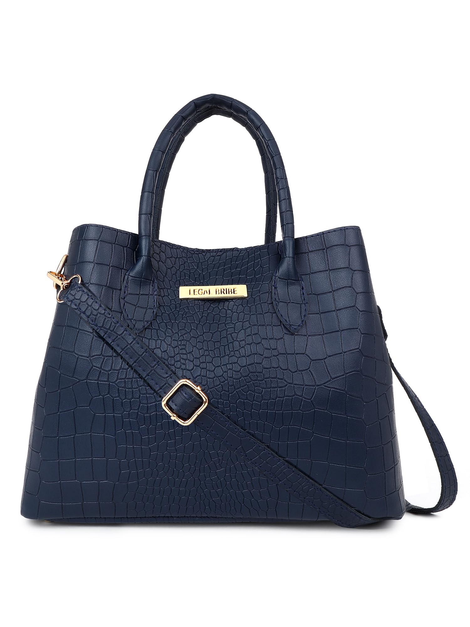LEGAL BRIBE Womens Stylish Crock Hand-held Bag (Blue) (B0CP81LT5V) Amazon Price History, Amazon Price Tracker