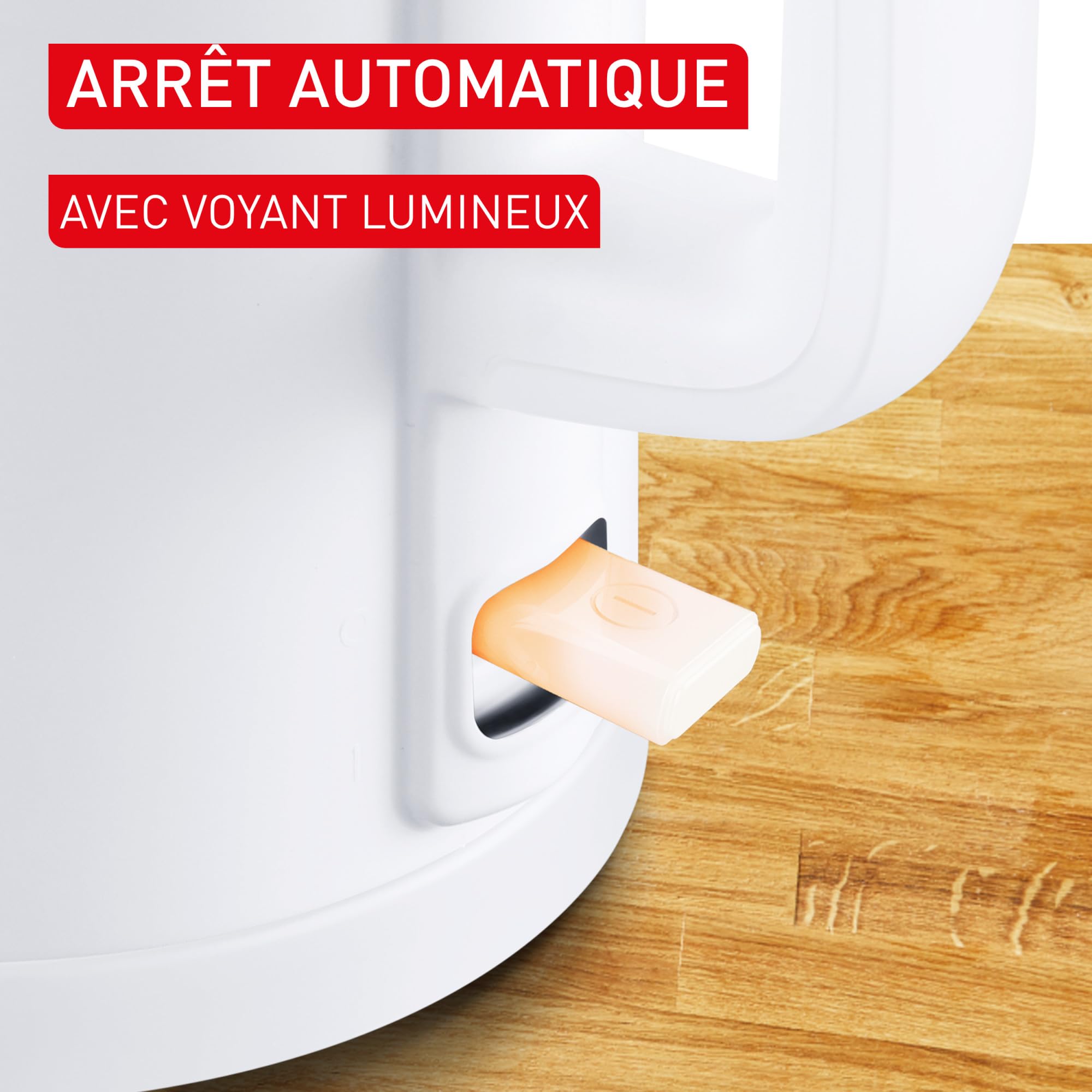 Tefal Thermo Protect Bouilloire électrique 1500 W Blanc Filtre anticalcaire amovible KO1411E0